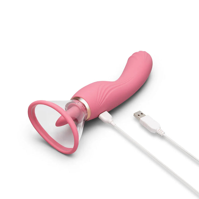 Le Wand Lick Rechargeable Dual Flicking Tongue Oral Sex Simulator & G-Spot Vibrator