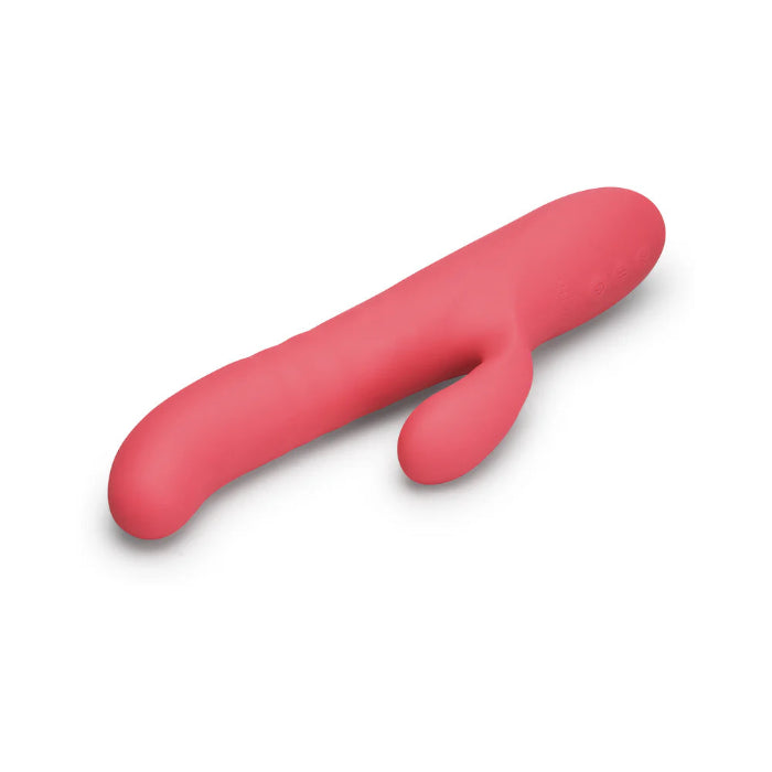 Le Wand Thrust Rechargeable Silicone Curved Thrusting Dual Stimulator