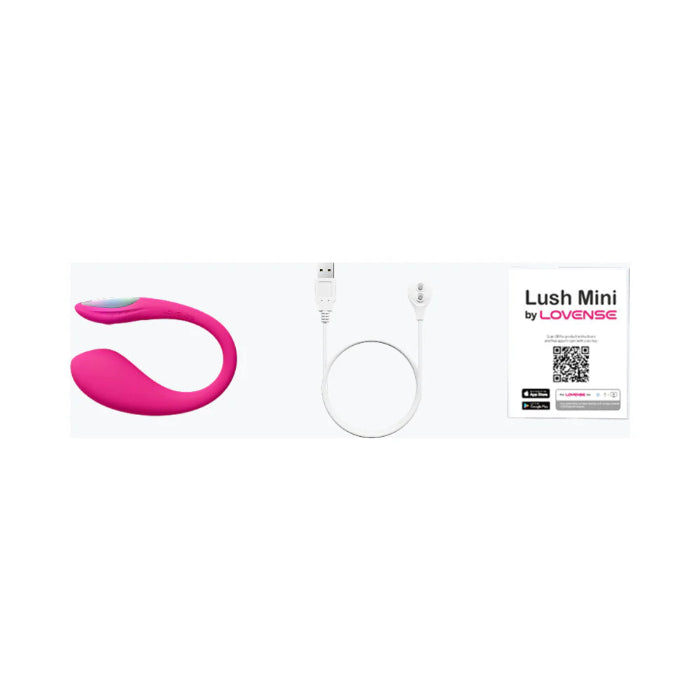 Lovense Lush Mini App-Enabled Rechargeable Hand-Free Compact G-Spot Vibrator