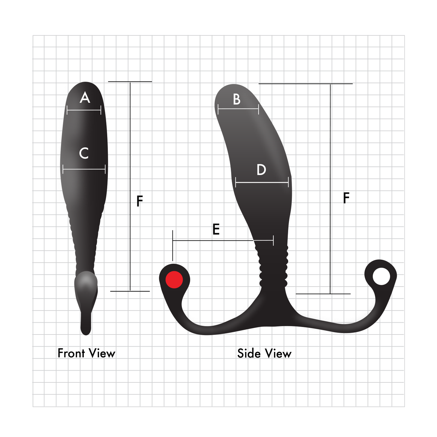 Aneros MGX Syn Trident Prostate Massager