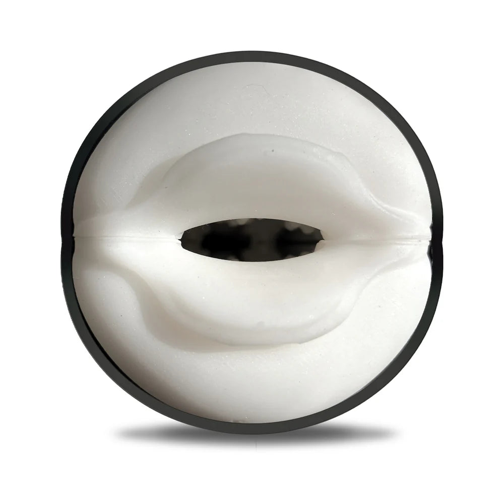 MSTR B8 Goon & Grip Rechargeable Vibrating Pressure Play Stroker With Easy Open Sides For Cleaning