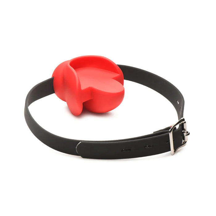 Master Series Extreme Mouthguard Shaped Silicone Gag with Locking Strap