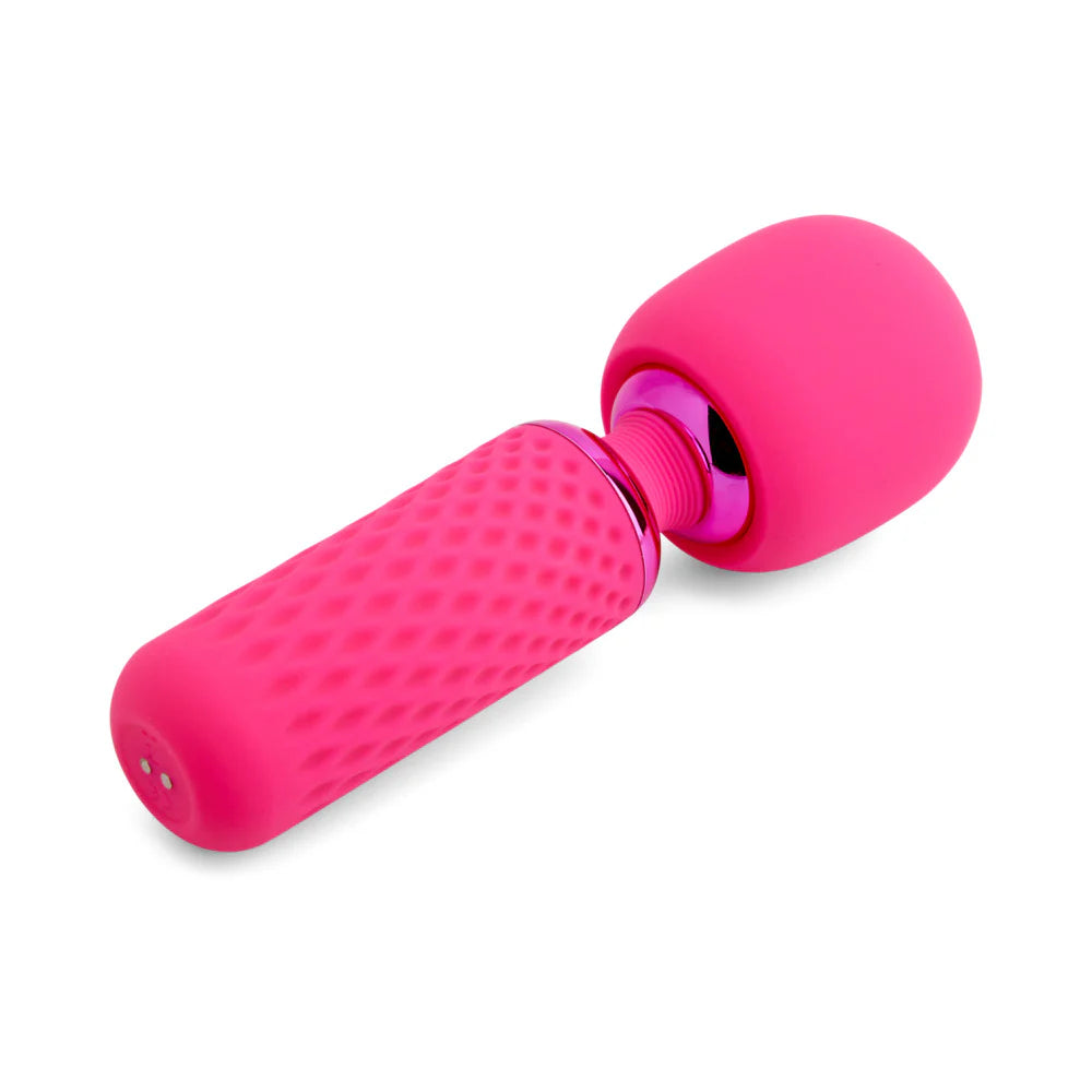 Nu Sensuelle Harlow Nubii Warming Rechargeable Mini Wand With Removable Masturbator