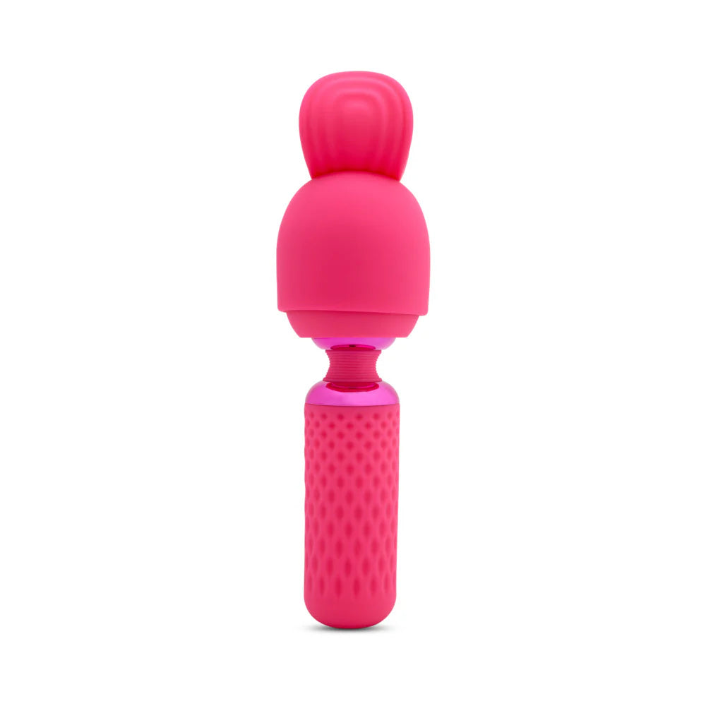 Nu Sensuelle Harlow Nubii Warming Rechargeable Mini Wand With Removable Masturbator
