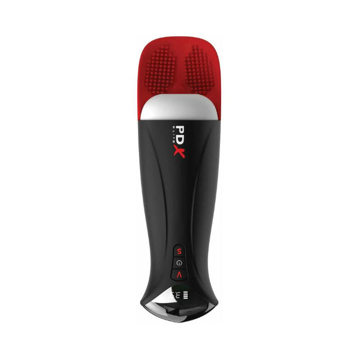 PDX Elite Fap-O-Matic Pro XL Rechargeable Ultra-Soft Automatic Sucking And Vibrating Masturbator