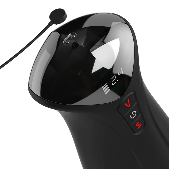 PDX Elite Fap-O-Matic Pro XL Rechargeable Ultra-Soft Automatic Sucking And Vibrating Masturbator