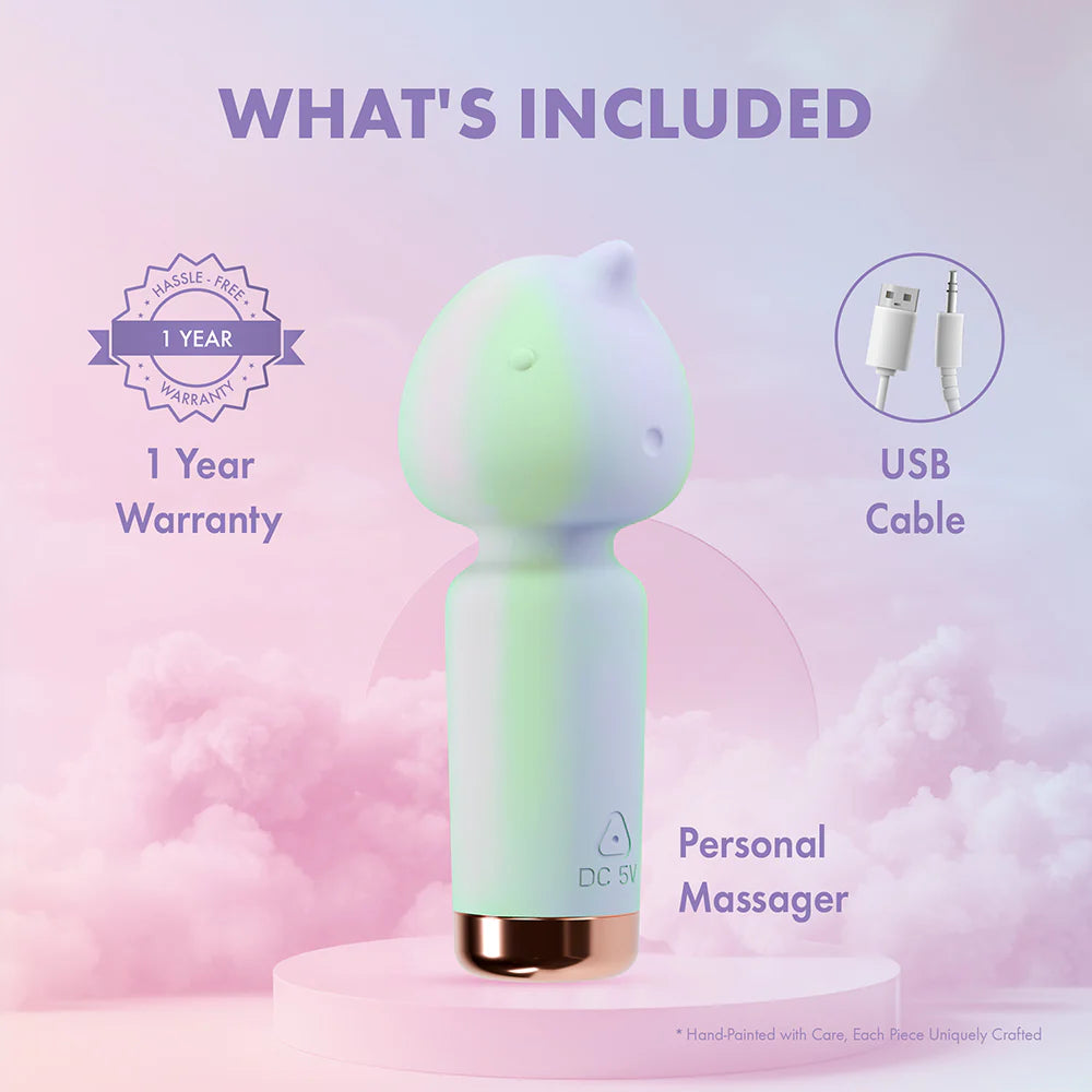 Play With Me Unicorn Dreams Silicone Mini Wand