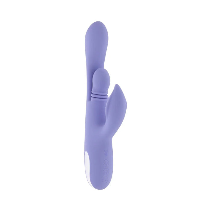 Playboy Nubbin Rubbin Rechargeable Dual Stimulator Vibrator With Circling Thrusting Vibrating G-Spot Stimulating Nub