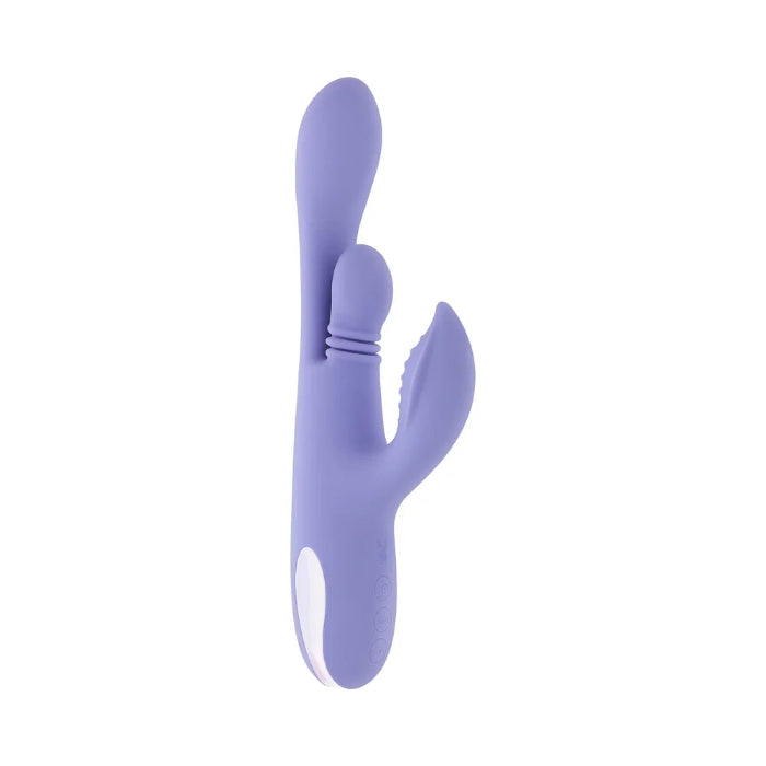 Playboy Nubbin Rubbin Rechargeable Dual Stimulator Vibrator With Circling Thrusting Vibrating G-Spot Stimulating Nub