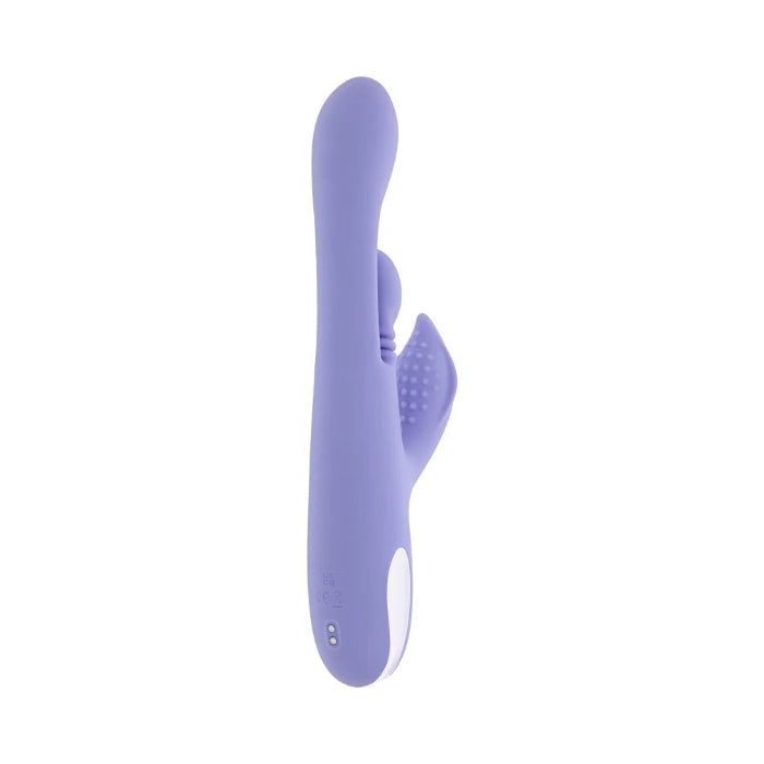 Playboy Nubbin Rubbin Rechargeable Dual Stimulator Vibrator With Circling Thrusting Vibrating G-Spot Stimulating Nub