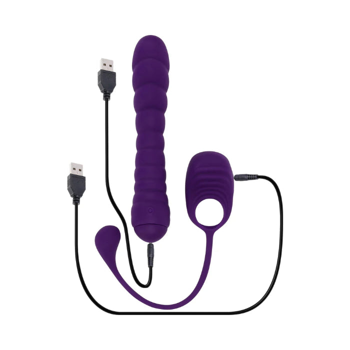 Playboy Twisted Playground Rechargeable Customizable Detachable Triple Stimulator Vibe