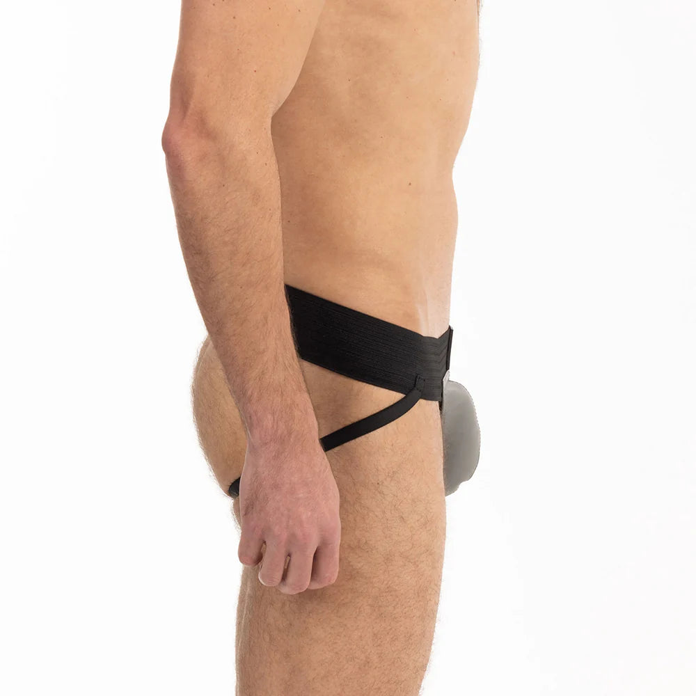 Prowler RED Leather Pouch Jock