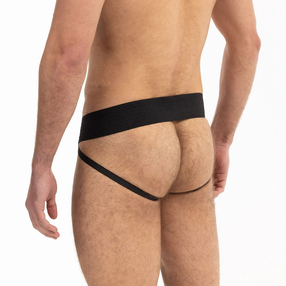 Prowler RED Leather Pouch Jock