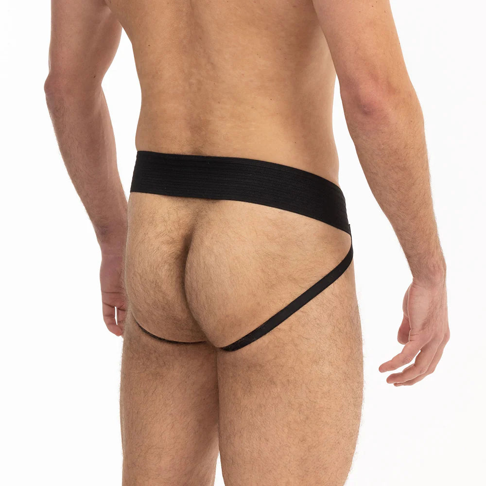 Prowler RED Leather Pouch Jock