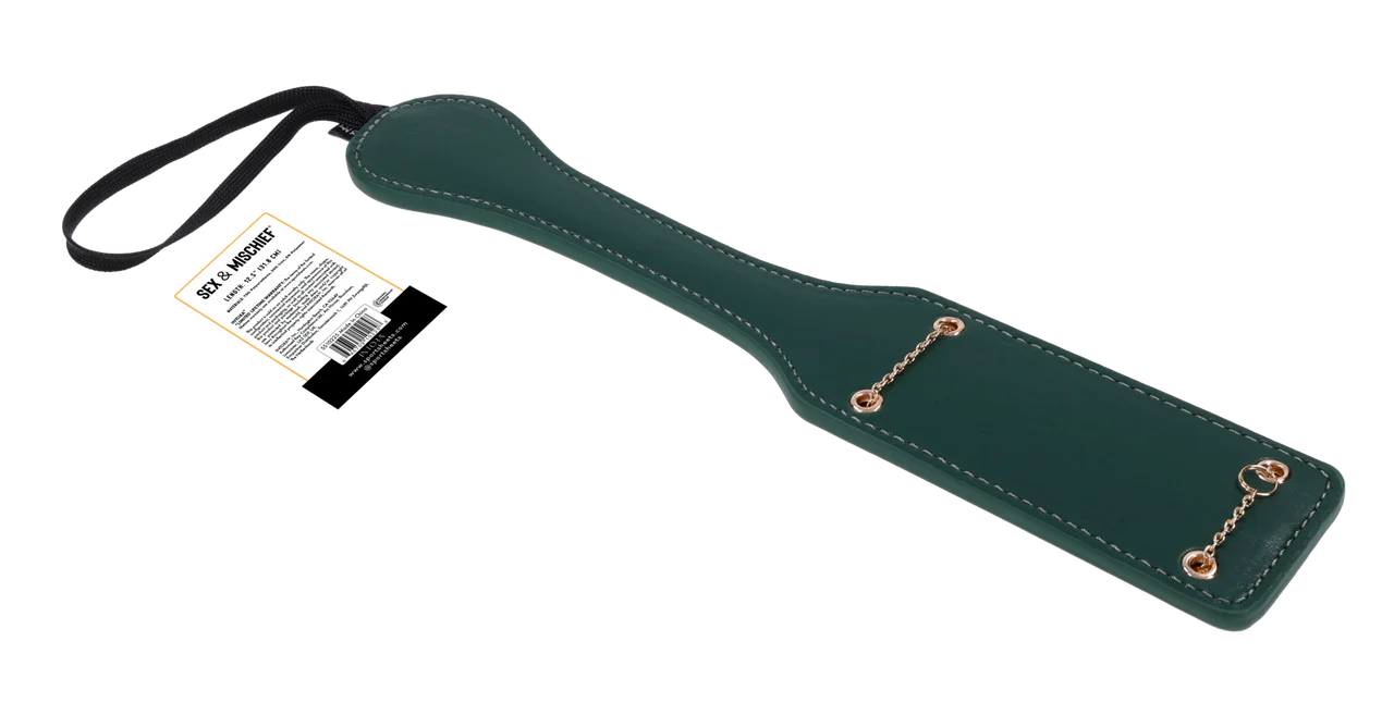 Sportsheets Sex & Mischief Indica Chain Impressions Paddle