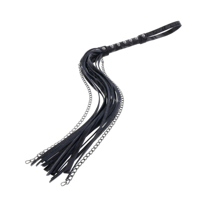 Sportsheets Velvet Noir Chain Flogger For Impact Play