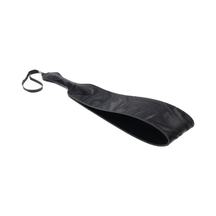 Sportsheets Velvet Noir Loop Paddle With Marbled Pattern
