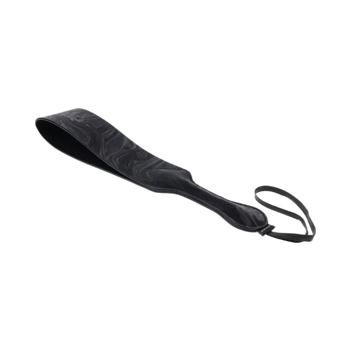 Sportsheets Velvet Noir Loop Paddle With Marbled Pattern
