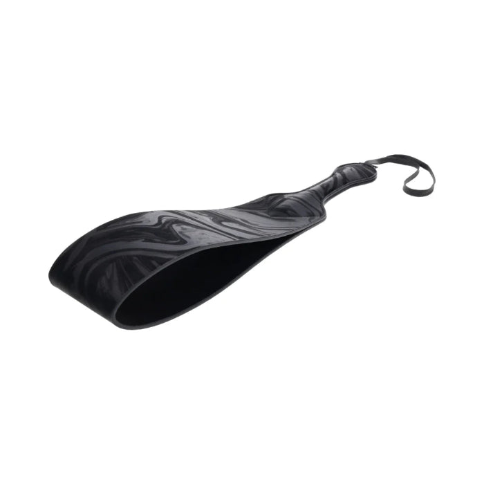 Sportsheets Velvet Noir Loop Paddle With Marbled Pattern