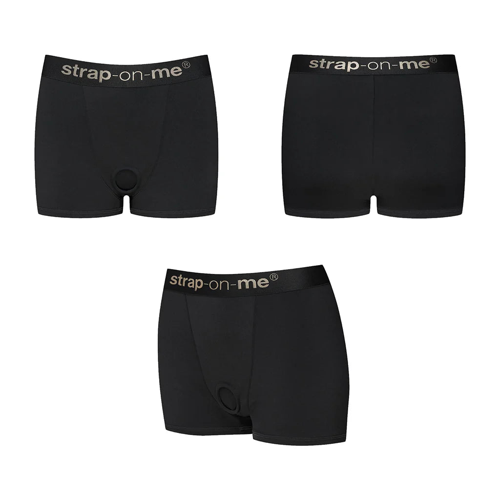 Strap-On-Me Harness Lingerie Allure Breathable Boxer Style Strap-On Harness