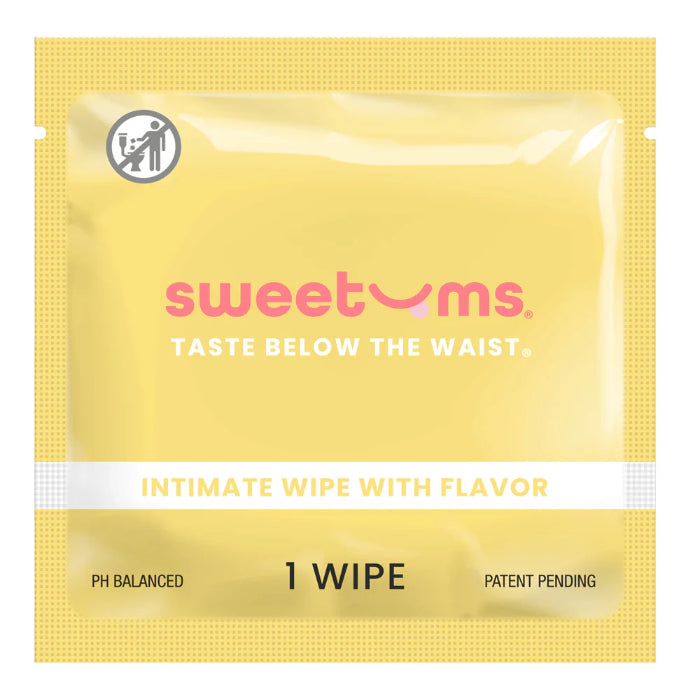 Sweetums PH Balanced Gynecologist Approved Pina Colada Flavor Intimate Wipes