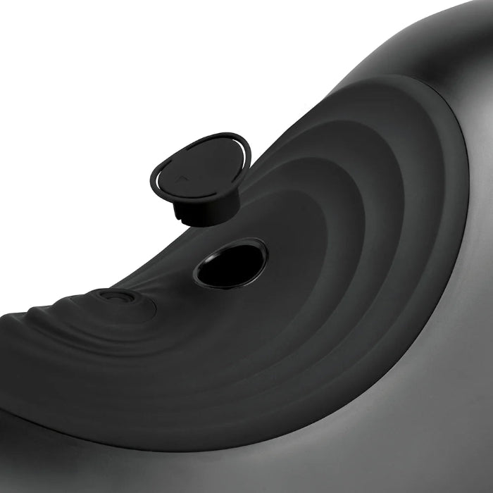 The Cowgirl Saddle Machine Hands-Free Remote Control Vibrating And Tapping Saddle With Two Attachments