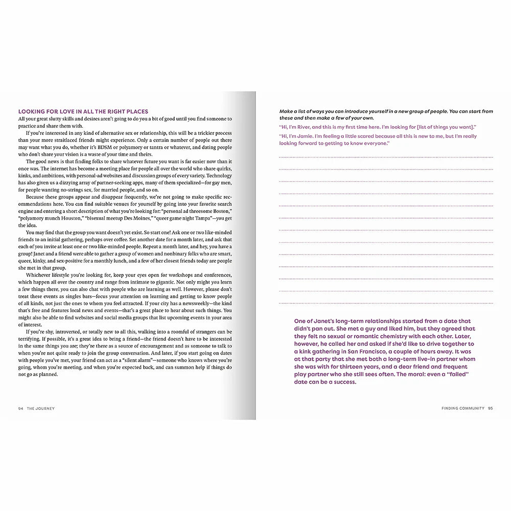 The Ethical Slut Workbook By Janet W. Hardy, Dossie Easton