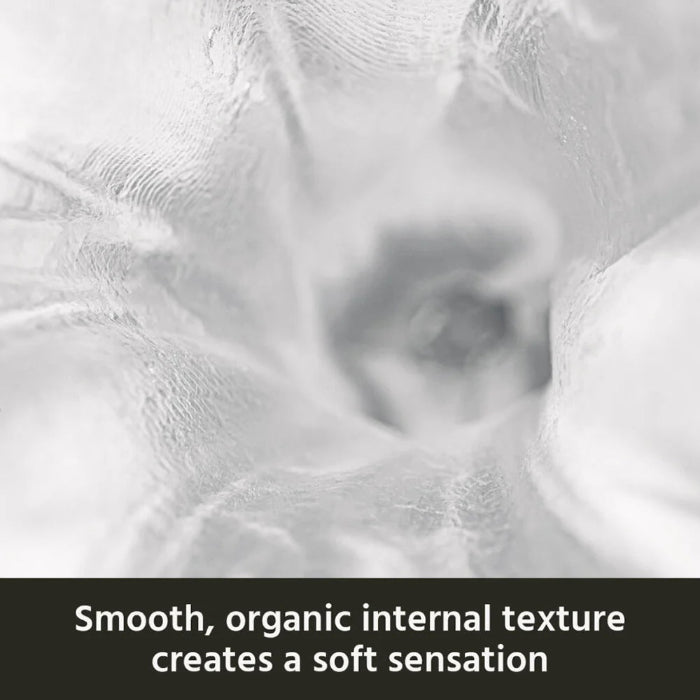 The Handy Dream Collection Lotus Textured Sleeve To Simulate Vaginal Pleasure To Use Independently Or With The Handy