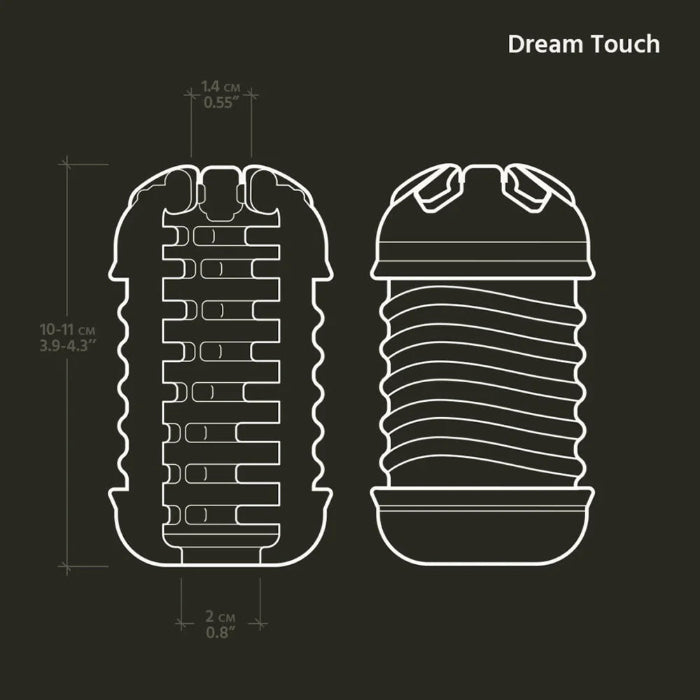 The Handy Dream Collection Touch Textured Open-Ended Sleeve To Use Independently Or With The Handy