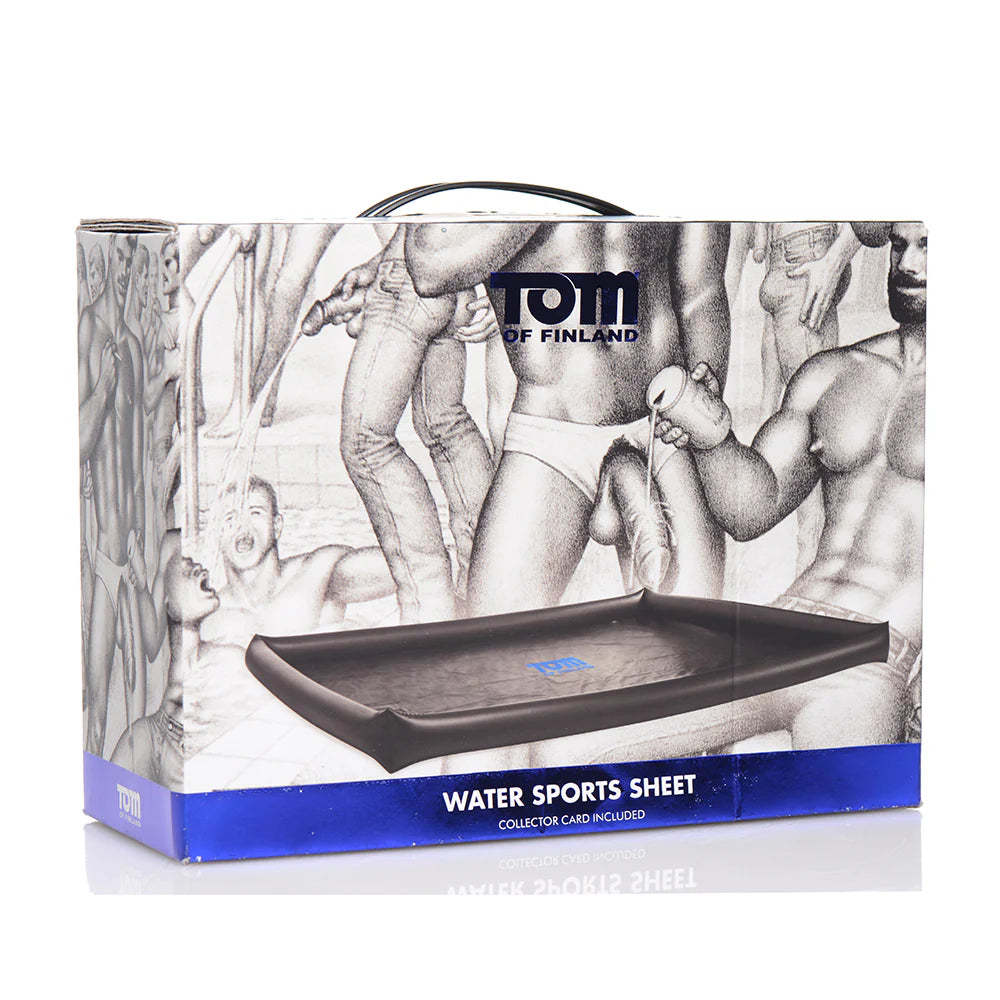 Tom of Finland Water Sports Inflatable Sheet With Edge For Messy Play