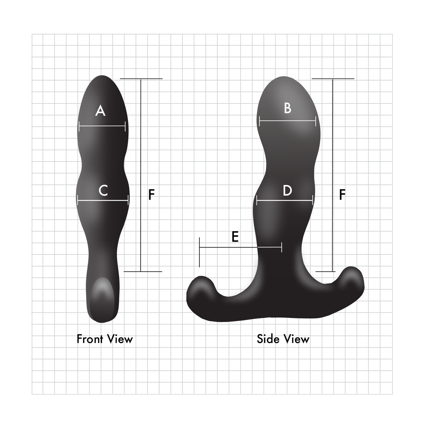 Aneros Vice 2 Vibrating Prostate Massager with Remote Control
