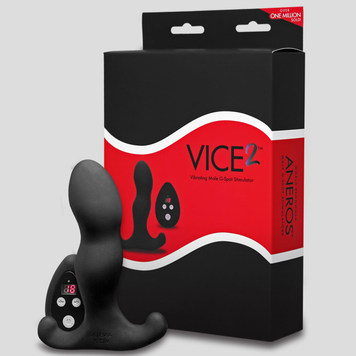 Aneros Vice 2 Vibrating Prostate Massager with Remote Control
