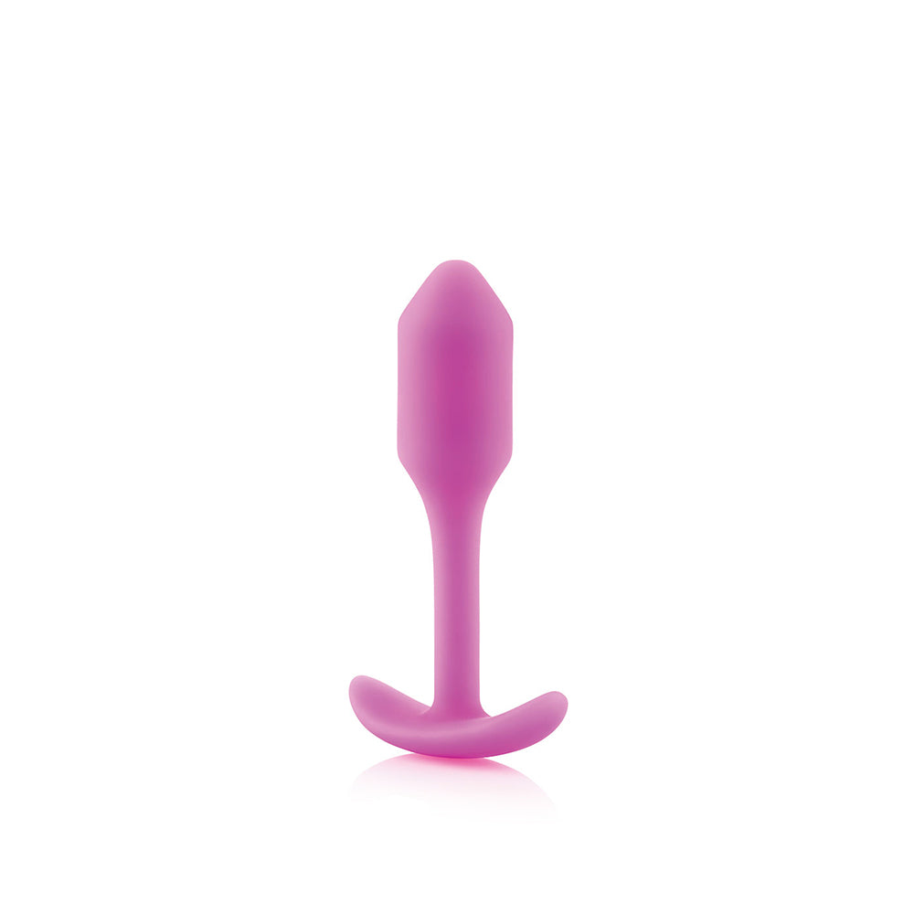 b-Vibe Snug Plug 1 Weighted Silicone Butt Plug