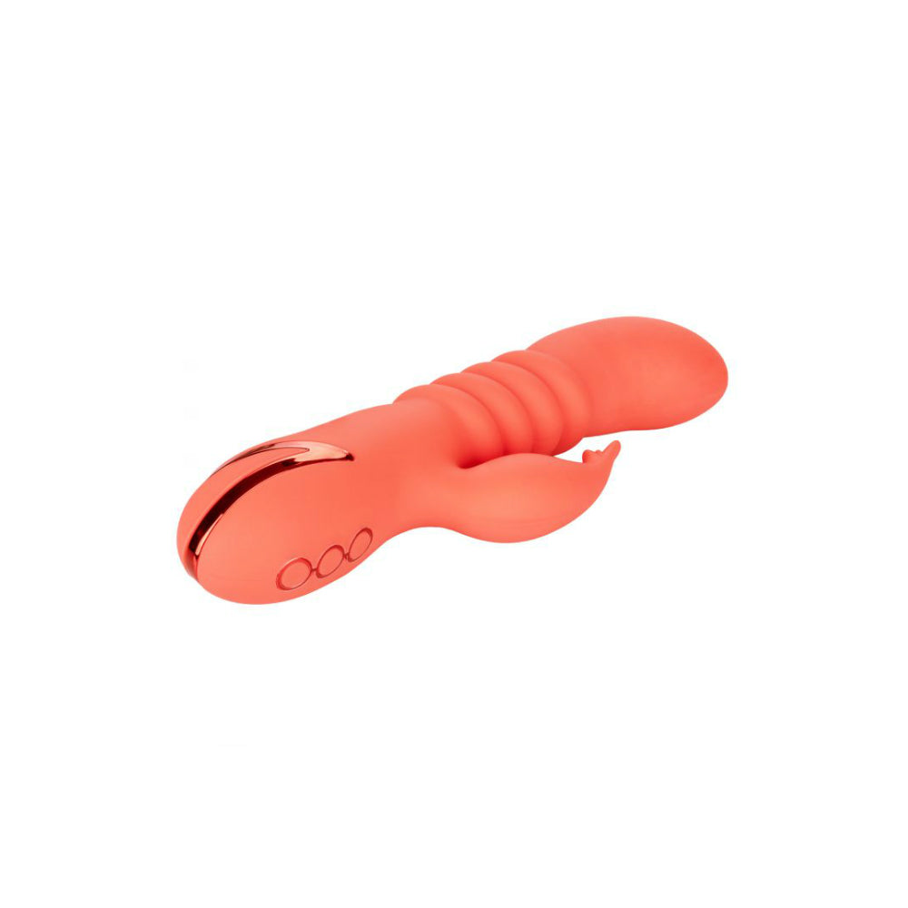 CalExotics California Dreaming Orange County Cutie Thrusting Rabbit Vibrator