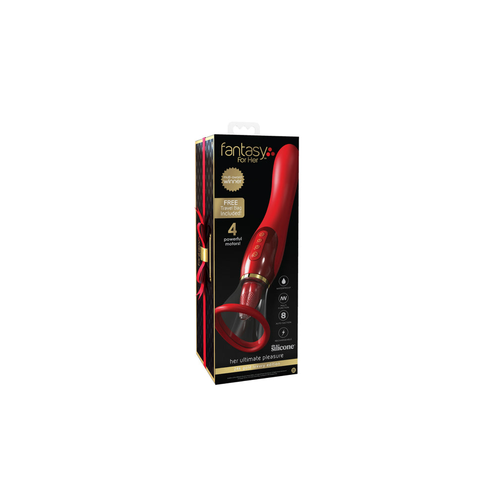 Fantasy For Her 24K Gold Luxury Edition Ultimate Pleasure Oral Sex Simulator