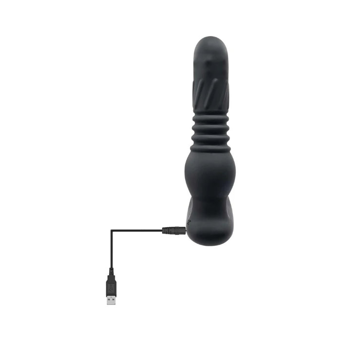 Adam & Eve Adam's Warming Rotating And Thrusting Rechargeable Remote Controlled Prostate Massager