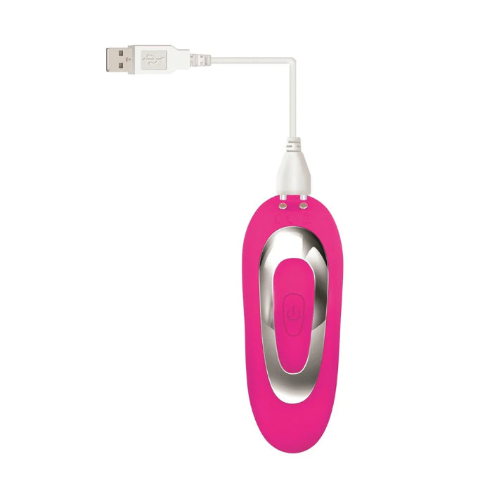 Adam & Eve Flexible Dual Entry Remote Control Rechargeable Vibrator
