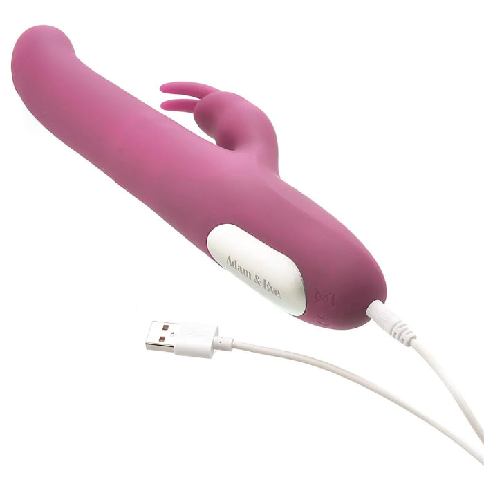 Adam & Eve Eve's Twirling Rabbit Thruster Rotating And Thrusting Dual Stimulator