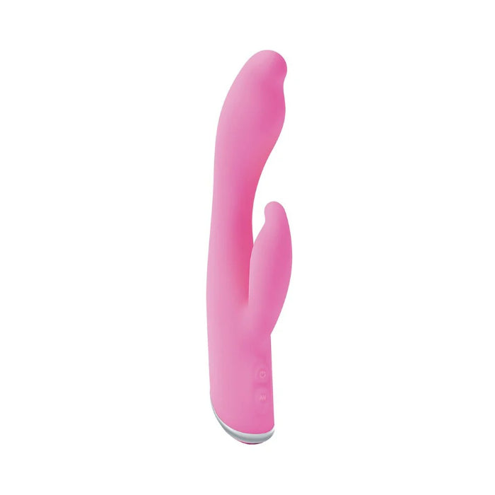 Adam & Eve G-Gasm Battery Operated Rabbit Vibrating Curved Dual Stimulator
