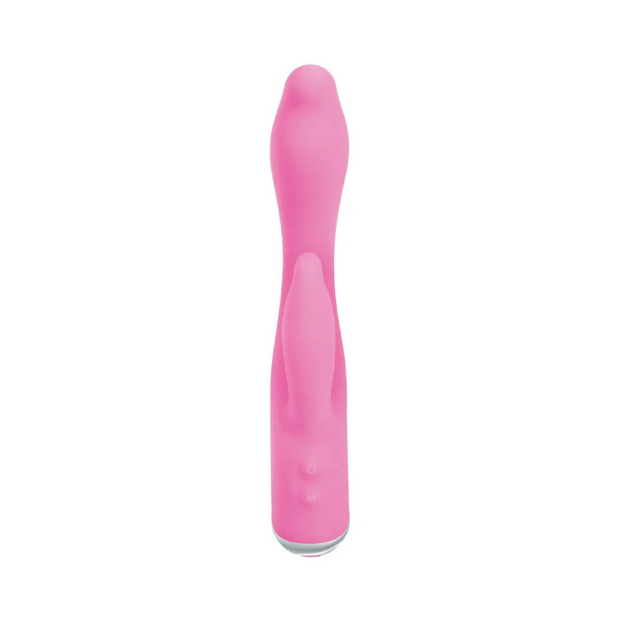Adam & Eve G-Gasm Battery Operated Rabbit Vibrating Curved Dual Stimulator