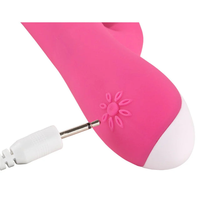 Adam & Eve Warming Rabbit G Rechargeable Silicone Dual Motor Vibrator