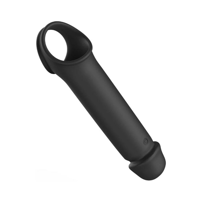 Adam & Eve XL Silicone Vibrating Penis Extension with Remote Control And Ball Strap For Security