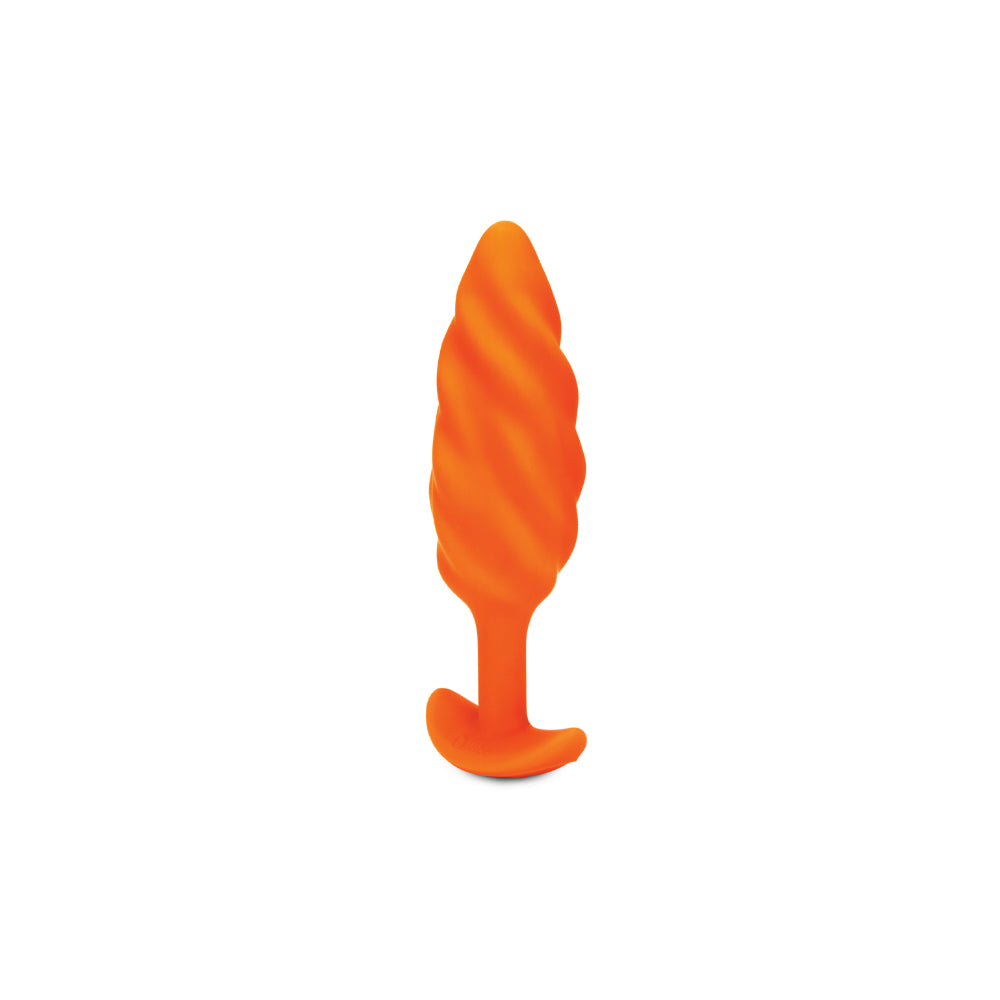 b-Vibe X Zoë Ligon Swirl Texture Vibrating Butt Plug
