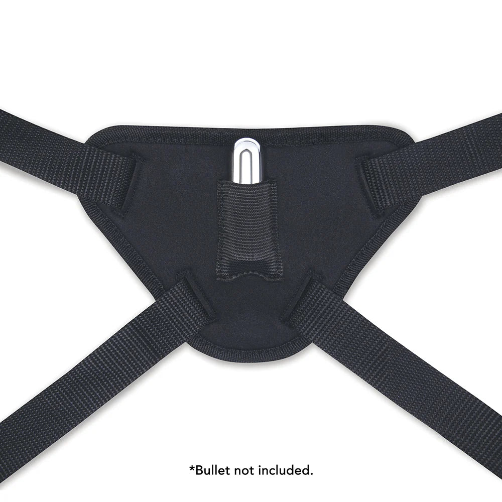 b-Vibe Beginners Strap-On Harness And 5 Inch Slim Silicone Dildo Set