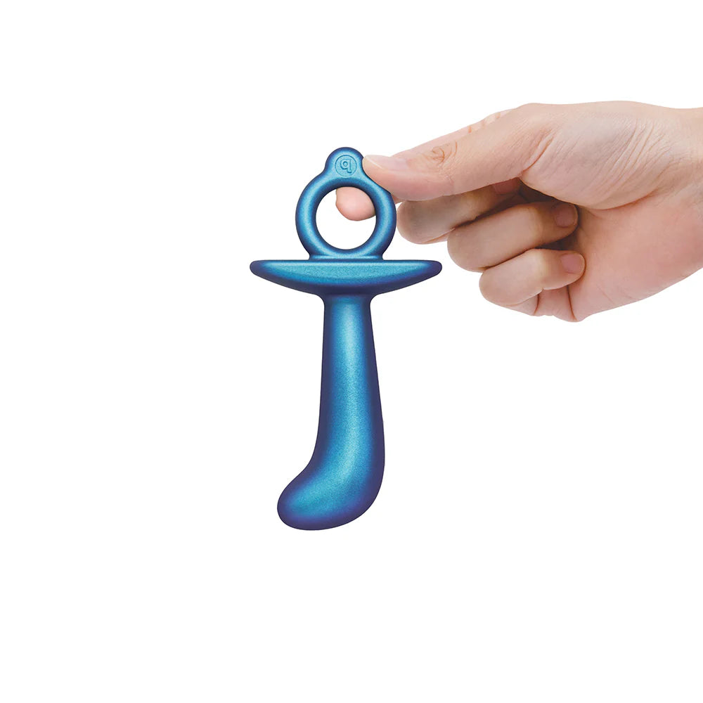 b-Vibe Butties Thumb Curved Prostate Plug With Ergonomic Finger Ring