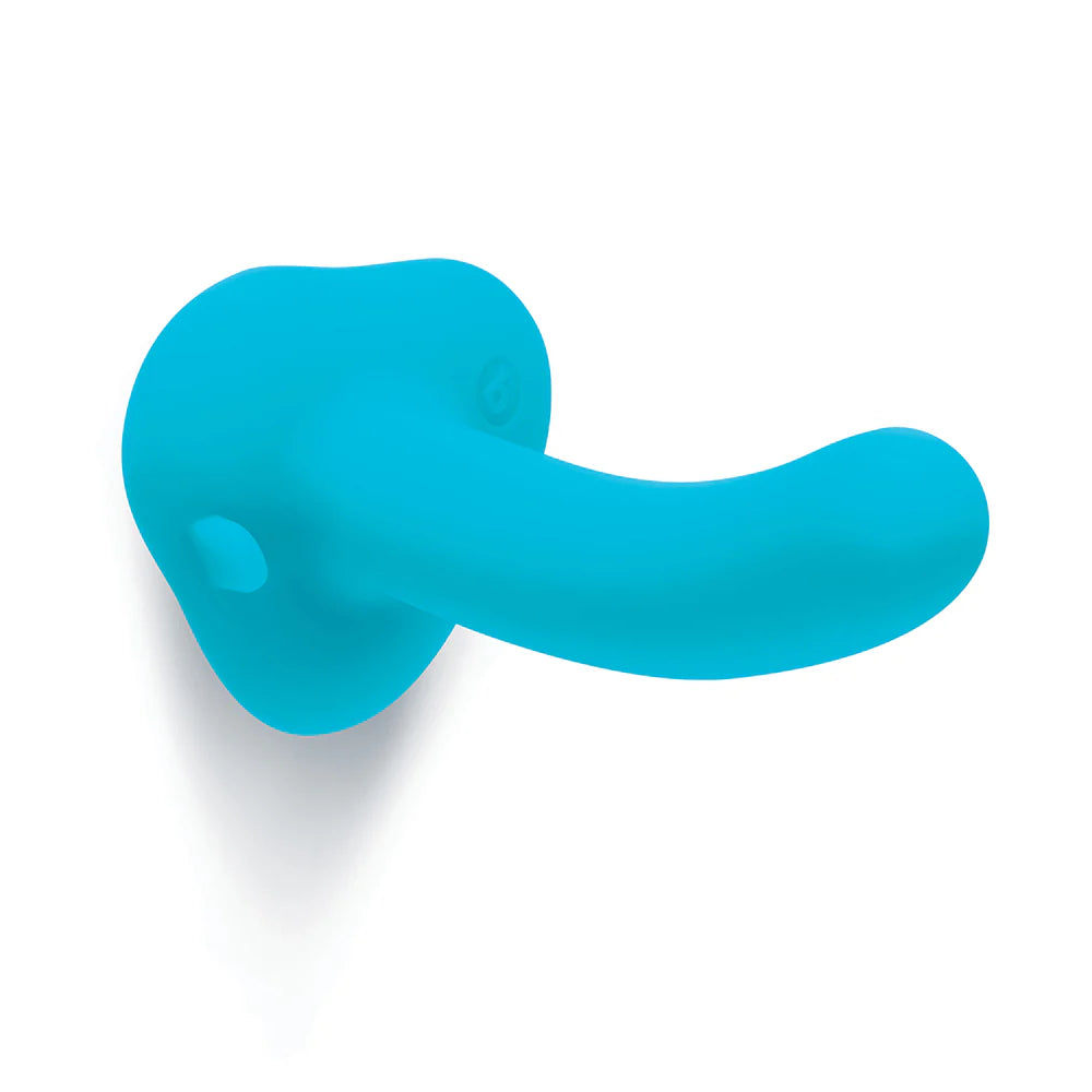 b-Vibe Every Body Strap-On Harness And 6 Inch Curved Silicone Dildo Set