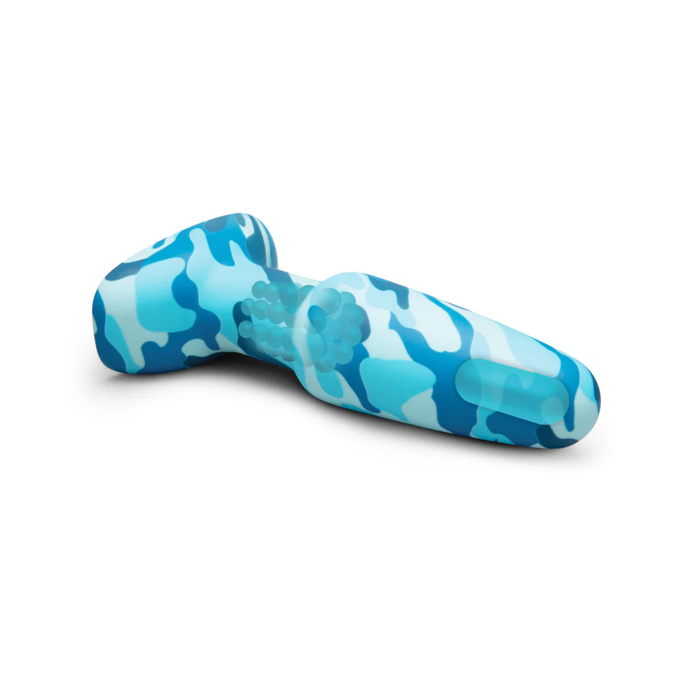 b-Vibe Rimming 2 Camo Print Remote Control Butt Plug
