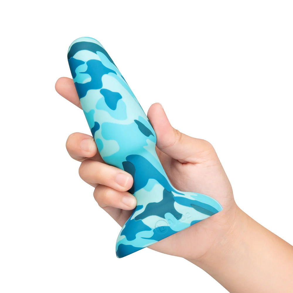 b-Vibe Rimming 2 Camo Print Remote Control Butt Plug