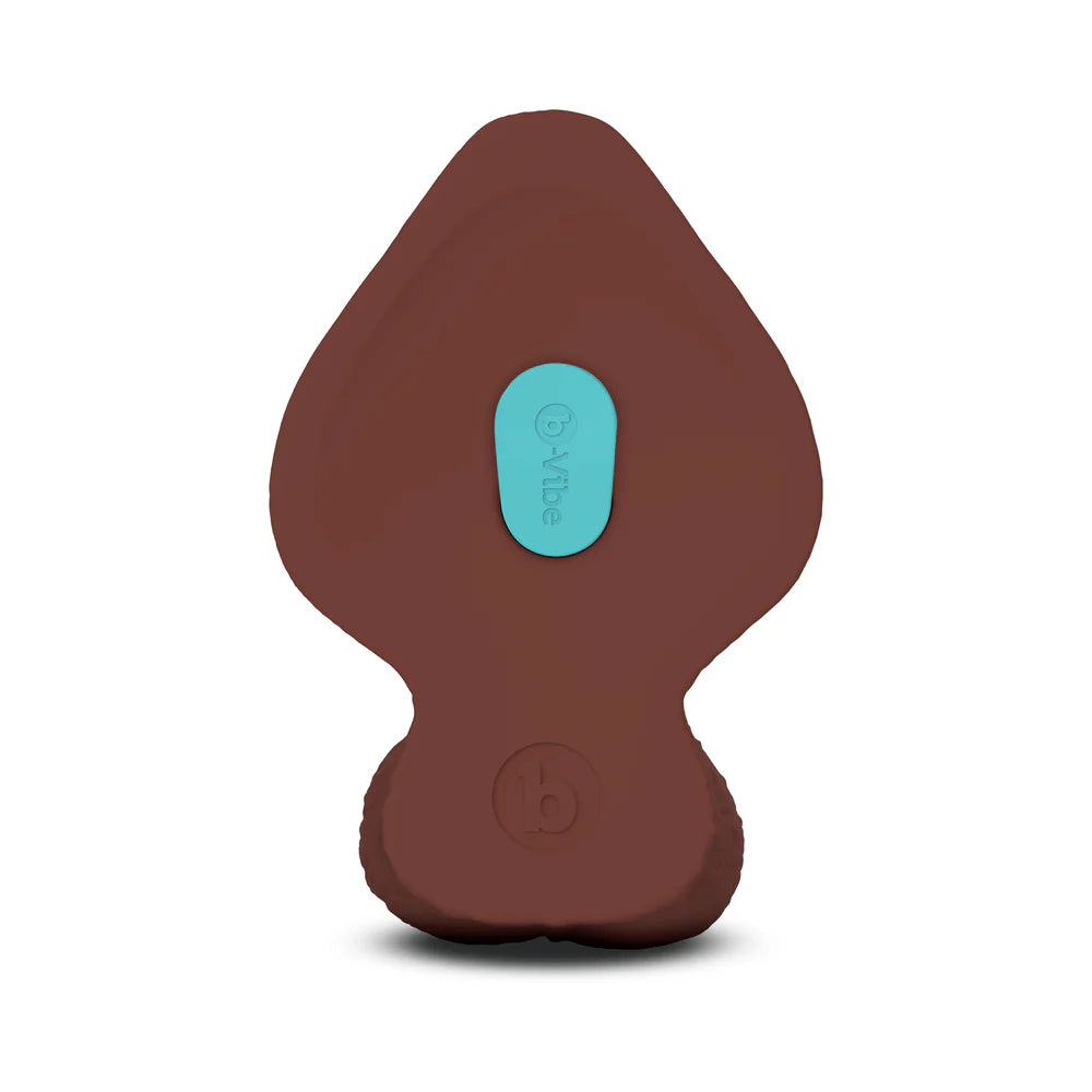 b-Vibe Slipskin Hyper Realistic Girthy Harnessable Silicone Inch Dildo With Removable Bullet