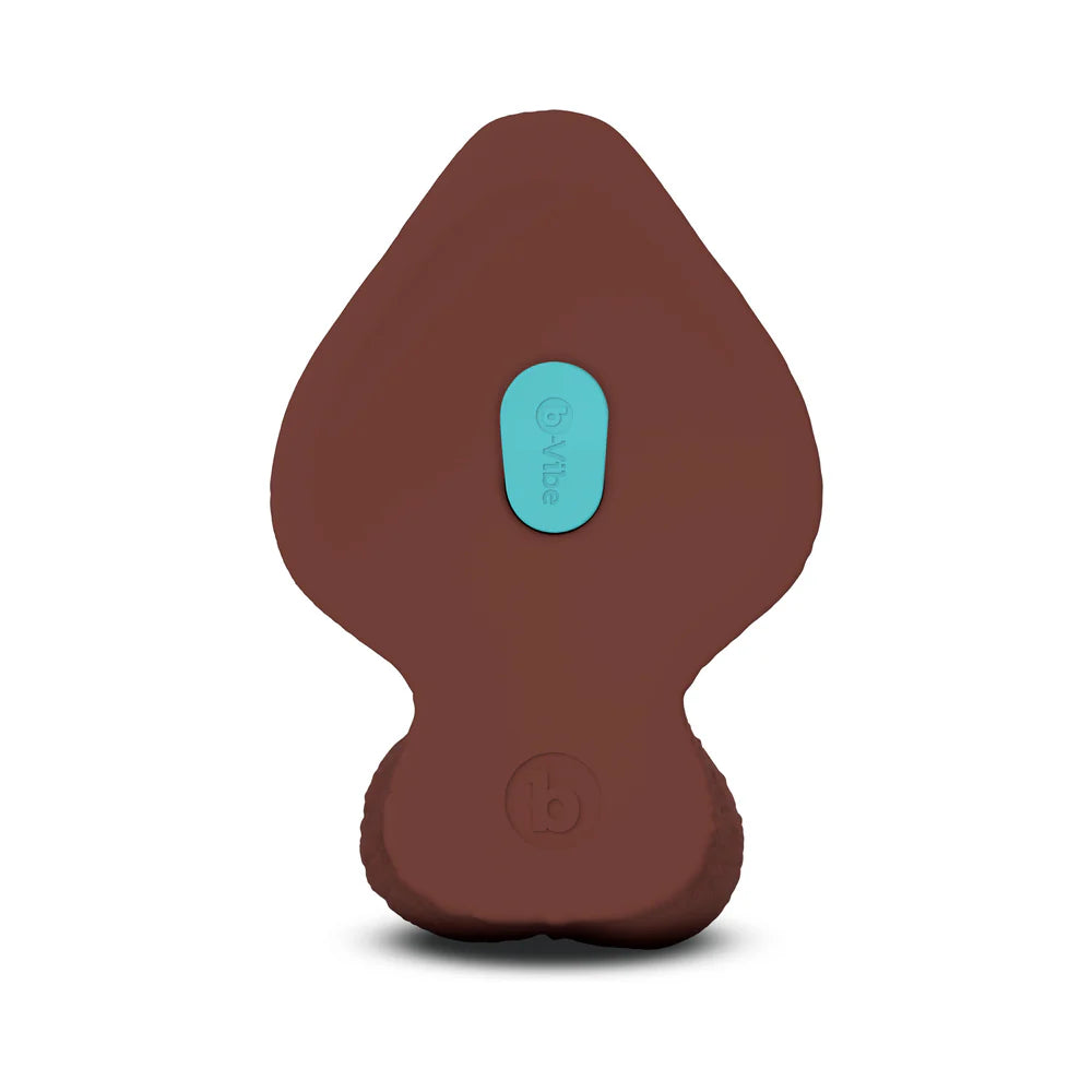 b-Vibe Slipskin Hyper Realistic Girthy Harnessable Silicone Inch Dildo With Removable Bullet